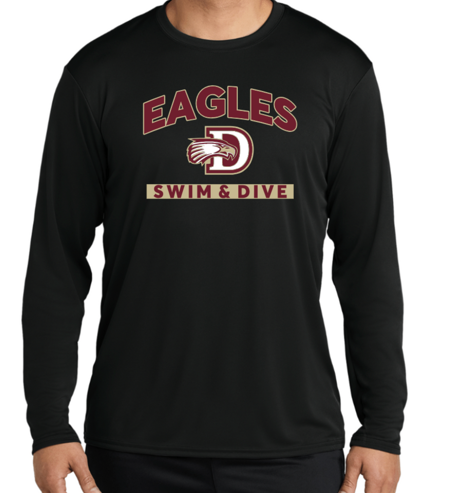 Eagles DriFit Long Sleeve Tee (Design 1)