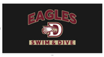 EAGLES Sublimated Beach Towel (Personalized)