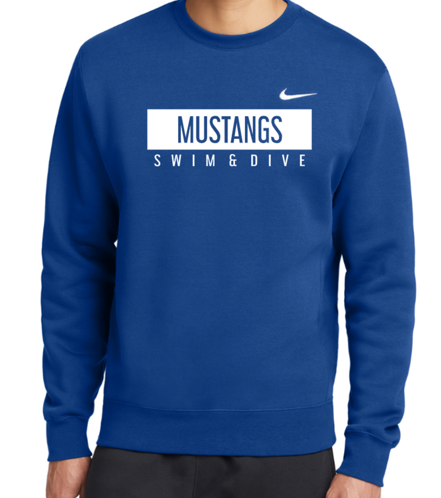 MUSTANGS NIKE Crewneck