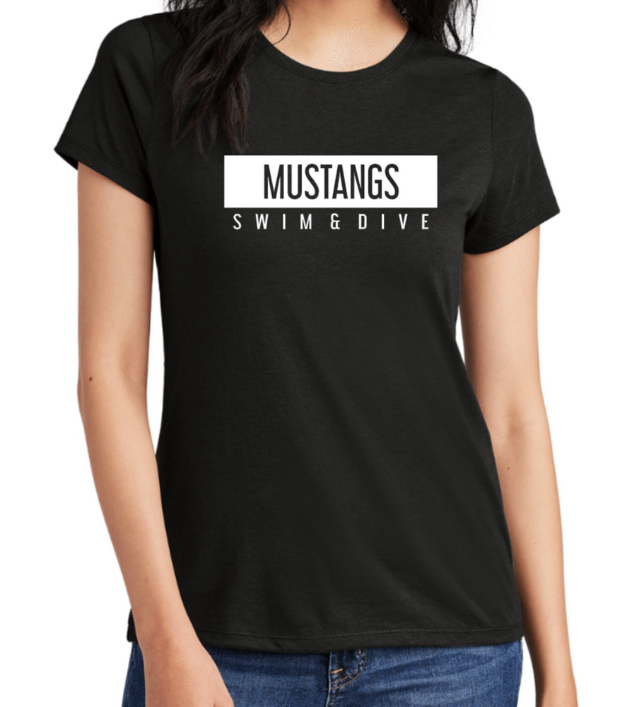 MUSTANGS LADIES' ONLY TriBlend Short Sleeve Tee