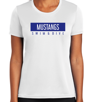 MUSTANGS LADIES' ONLY TriBlend Short Sleeve Tee