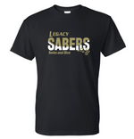 SABERS Cotton/Poly Short Sleeve Tee (Design 1)