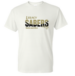 SABERS Cotton/Poly Short Sleeve Tee (Design 1)