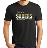 SABERS TriBlend Short Sleeve Tee (Design 1)