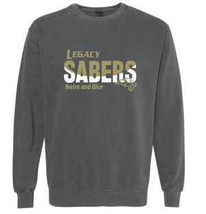 SABERS Garment Dyed Crewneck (Design 1)