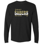 SABERS Garment Dyed Long Sleeve T-Shirt (Design 1)