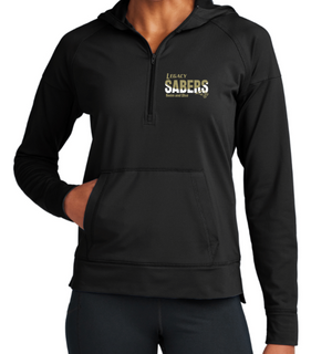 SABERS LADIES' ONLY DRIFIT 1/2 Zip Hooded Jacket  (Design 1)