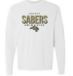 SABERS Garment Dyed Long Sleeve T-Shirt (Design 2)