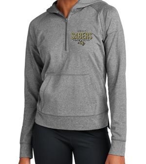 SABERS LADIES' ONLY DRIFIT 1/2 Zip Hooded Jacket (Design 2)