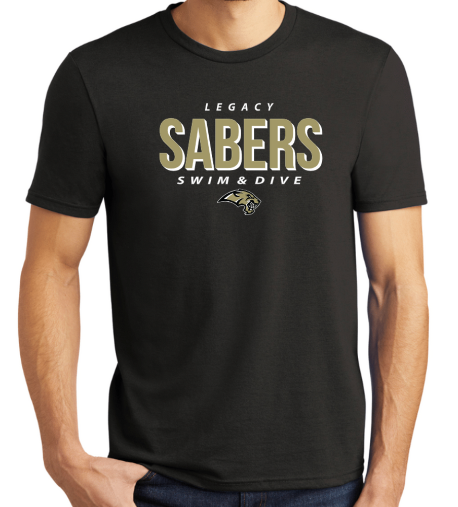 SABERS TriBlend Short Sleeve Tee (Design 2)