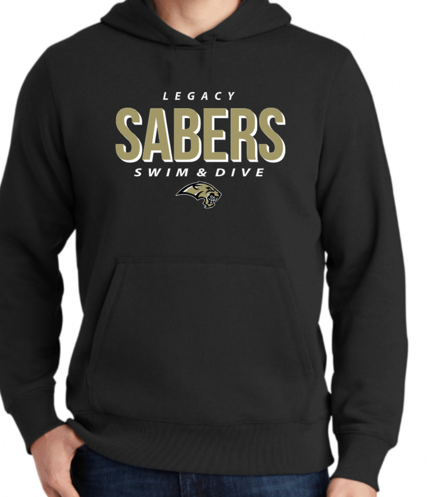 SABERS 65/35 Cotton/Poly Hoodie (Design 2)