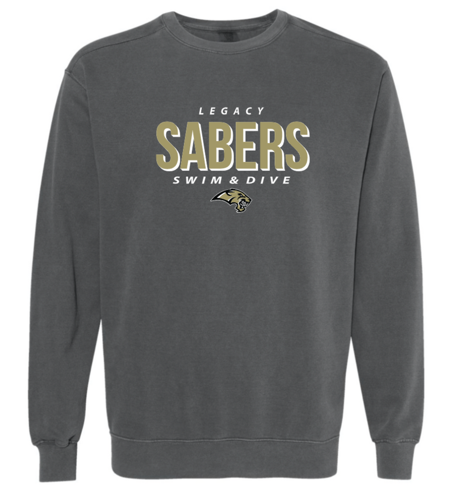 SABERS Garment Dyed Crewneck (Design 2)