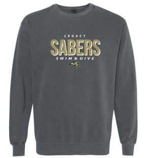 SABERS Garment Dyed Crewneck (Design 2)