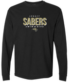 SABERS Garment Dyed Long Sleeve T-Shirt (Design 2)