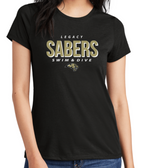 SABERS LADIES' ONLY TriBlend Short Sleeve Tee (Design 2)