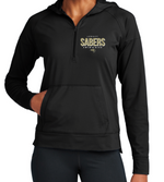 SABERS LADIES' ONLY DRIFIT 1/2 Zip Hooded Jacket (Design 2)