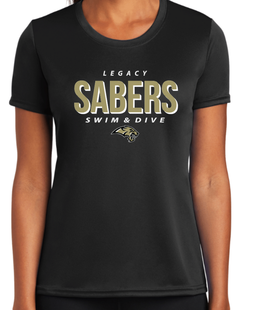 SABERS LADIES' ONLY DRIFIT Short Sleeve Tee (Design 2)