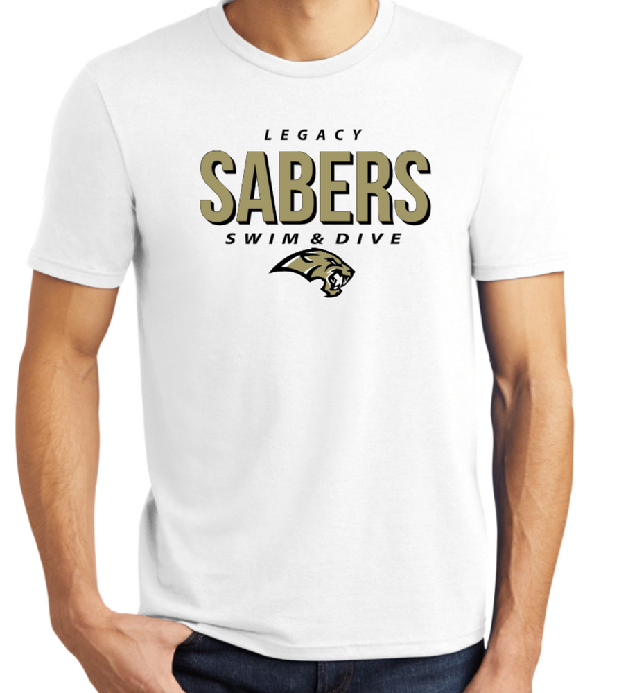 SABERS TriBlend Short Sleeve Tee (Design 2)