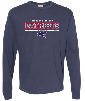 PATRIOTS' Garment Dyed Long Sleeve T-Shirt