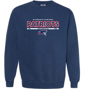 PATRIOTS' Garment Dyed Crewneck