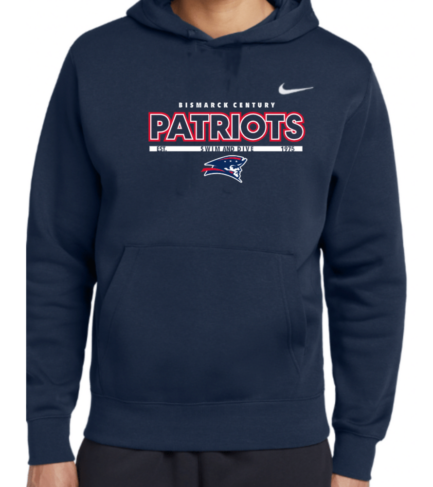 PATRIOTS' NIKE Cotton/Poly Hoodie