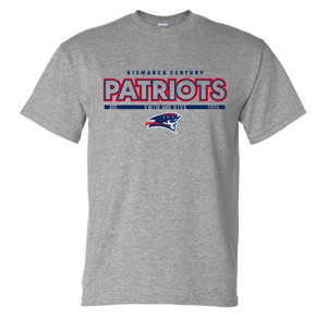 PATRIOTS Cotton/Poly Short Sleeve Tee