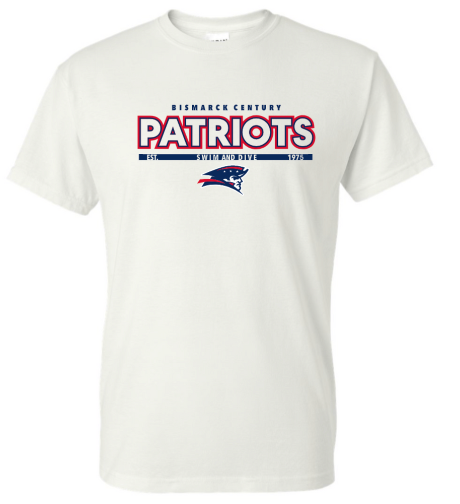 PATRIOTS Cotton/Poly Short Sleeve Tee