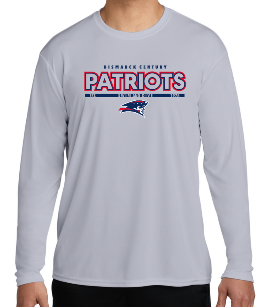 PATRIOTS' DriFit Long Sleeve Tee