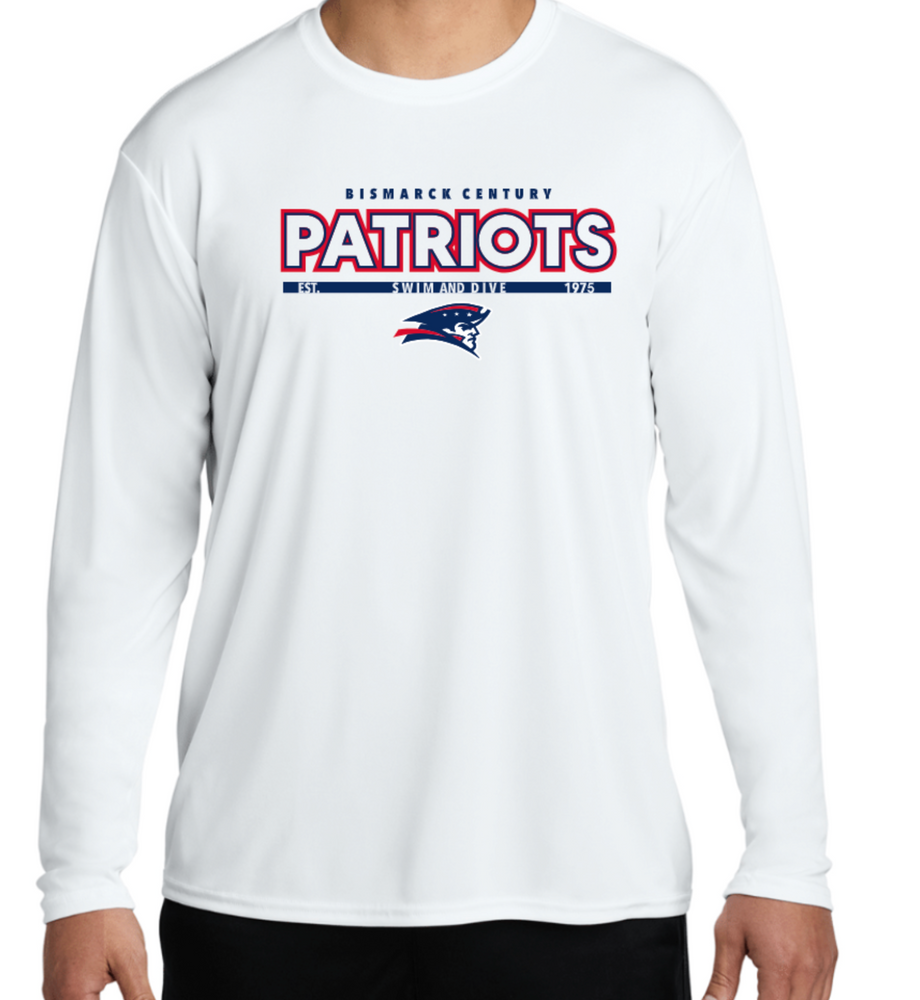 PATRIOTS' DriFit Long Sleeve Tee