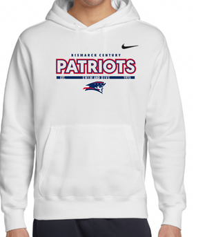 PATRIOTS' NIKE Cotton/Poly Hoodie