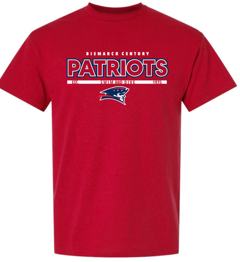 PATRIOTS Cotton/Poly Short Sleeve Tee