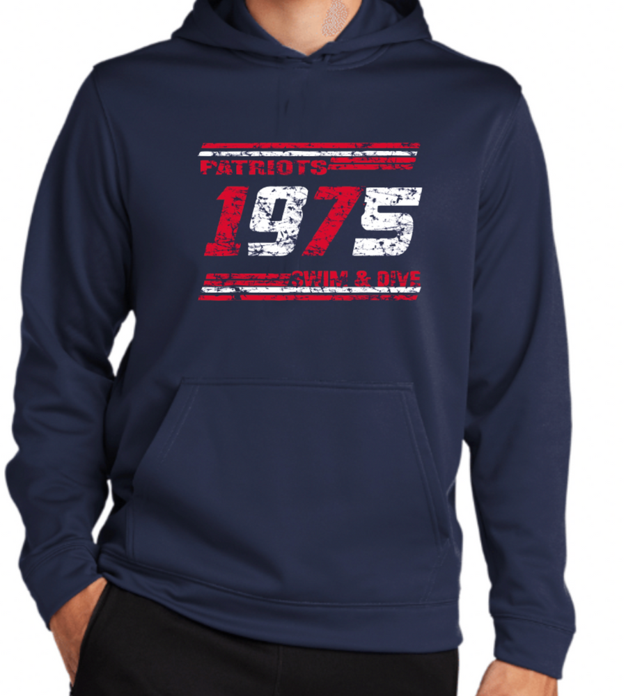 PATRIOTS' DRIFIT Fleece Hoodie (Distressed Design)