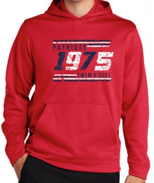 PATRIOTS' DRIFIT Fleece Hoodie (Distressed Design)