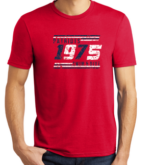 PATRIOTS TriBlend Short Sleeve Tee (Distressed Design)