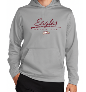 Eagles DRIFIT Fleece Hoodie (Design 2 DISTRESSED)