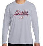 Eagles DriFit Long Sleeve Tee (Design 2 DISTRESSED)