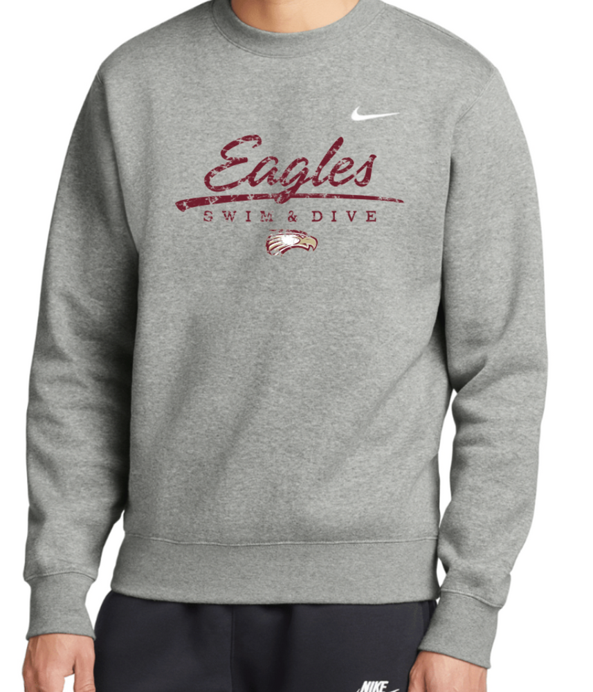 EAGLES NIKE Crewneck (DESIGN 2 DISTRESSED)