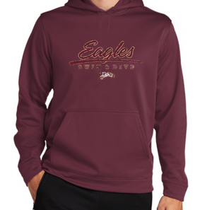 Eagles DRIFIT Fleece Hoodie (Design 2 DISTRESSED)