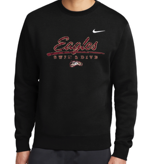 EAGLES NIKE Crewneck (DESIGN 2 DISTRESSED)