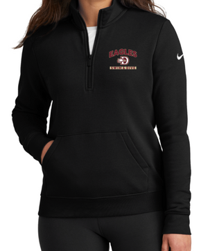 EAGLES NIKE LADIES' ONLY 1/2 ZIP FLEECE