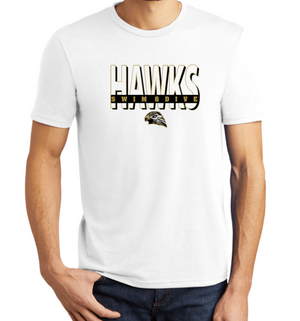 HAWKS TriBlend Short Sleeve Tee (Design 1)