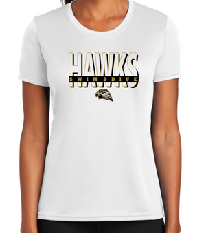 HAWKS LADIES' ONLY DRIFIT Short Sleeve Tee (Design 1)