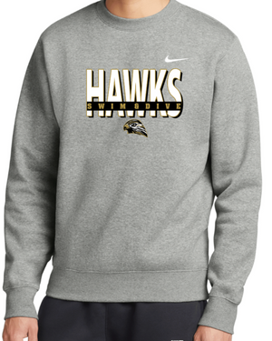 HAWKS NIKE Crewneck (Design 1)