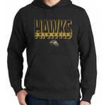 HAWKS  65/35 Cotton/Poly Hoodie (Design 1)