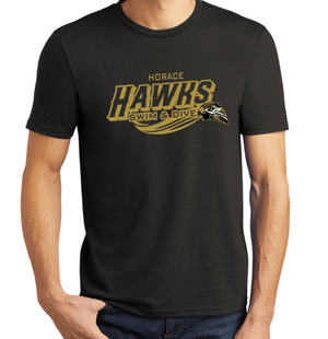 HAWKS TriBlend Short Sleeve Tee (Design 2)