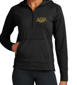 HAWKS LADIES' ONLY DRIFIT 1/2 Zip Hooded Jacket (Design 2)