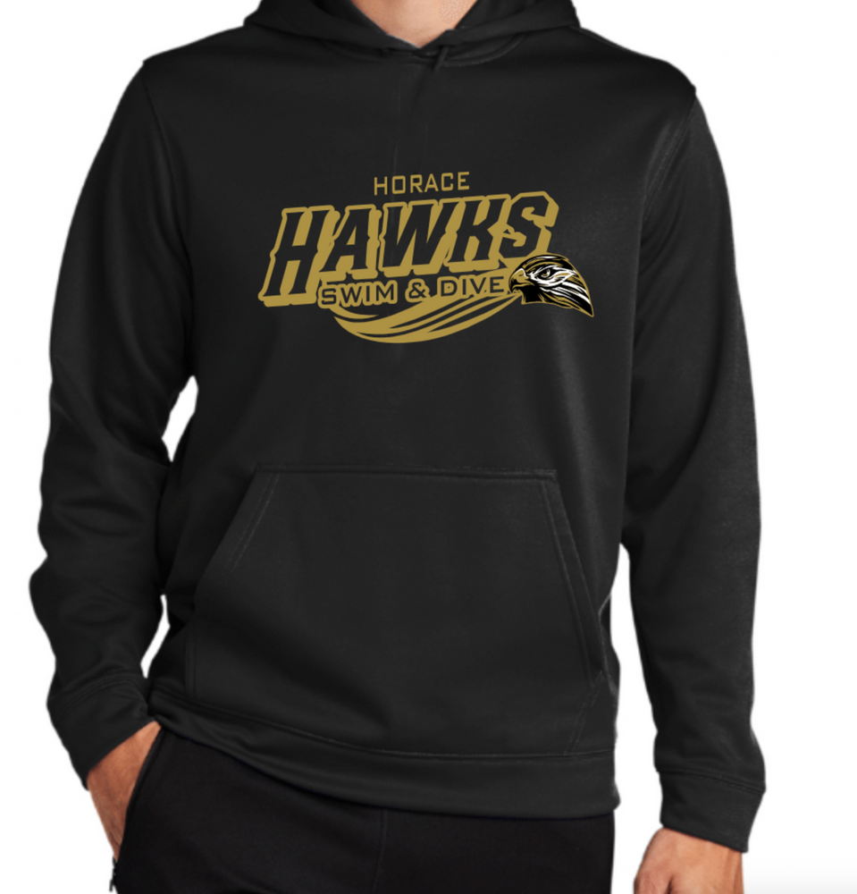 HAWKS DRIFIT Fleece Hoodie (Design 2)