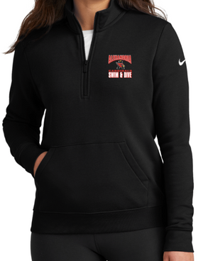 CARDINALS NIKE LADIES' ONLY 1/2 ZIP FLEECE