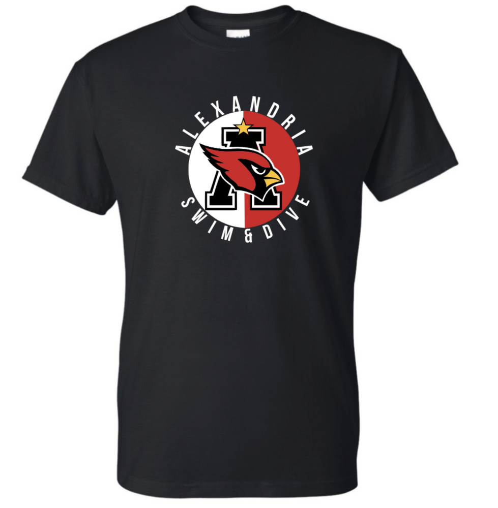 CARDINALS Cotton/Poly Short Sleeve Tee (Design 2)