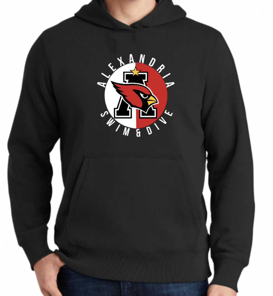 CARDINALS  65/35 Cotton/Poly Hoodie (Design 2)